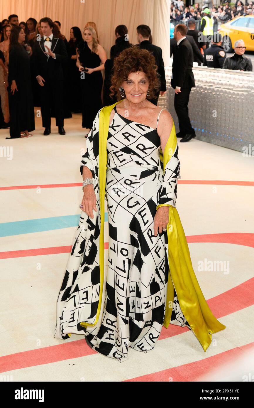 New York USA. 01st May 2023. Diane Von Furstenberg on the red