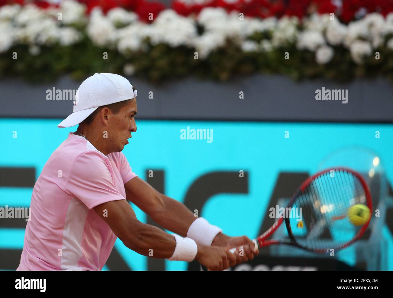 Madrid, Spain. 01st May, 2023. Sebastián Báez of Argentin during the