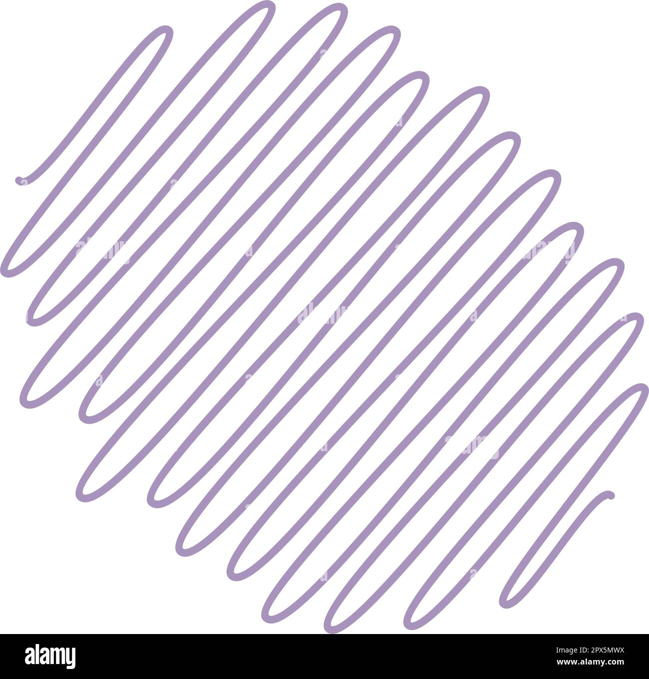 Hand drawn scribble doodle sketch element pencil art design outline