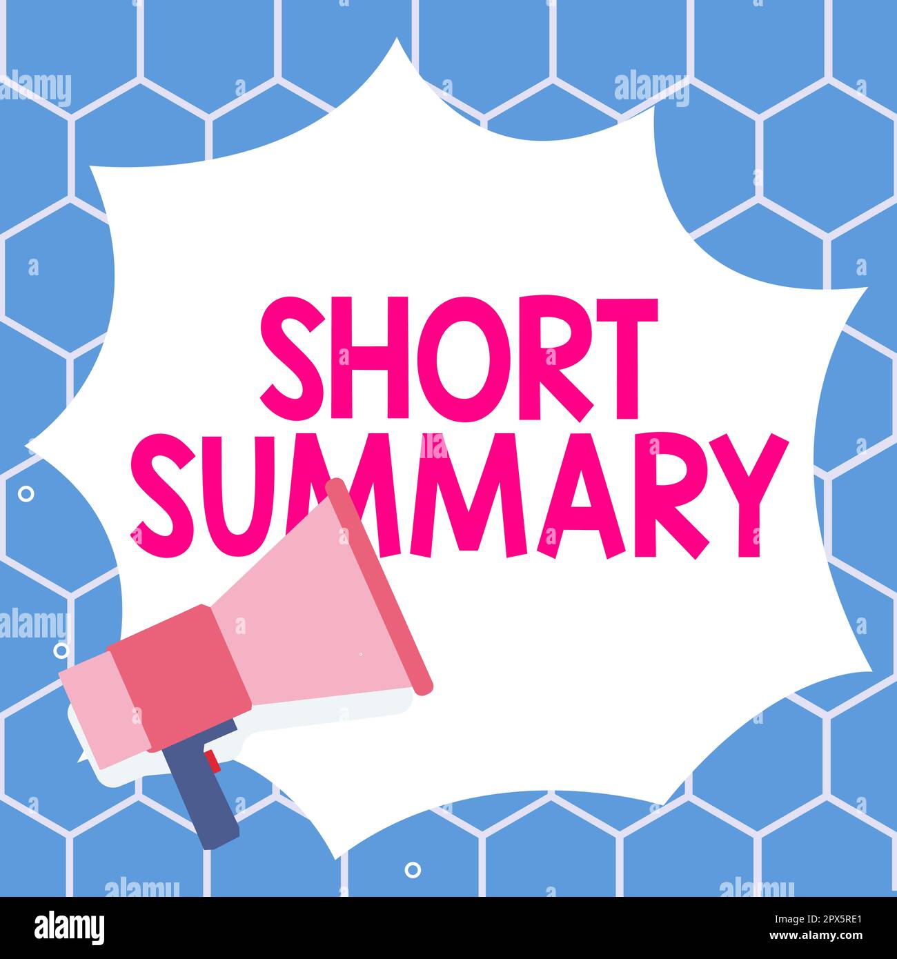 Sign displaying Short Summary, Business overview Brief statement of