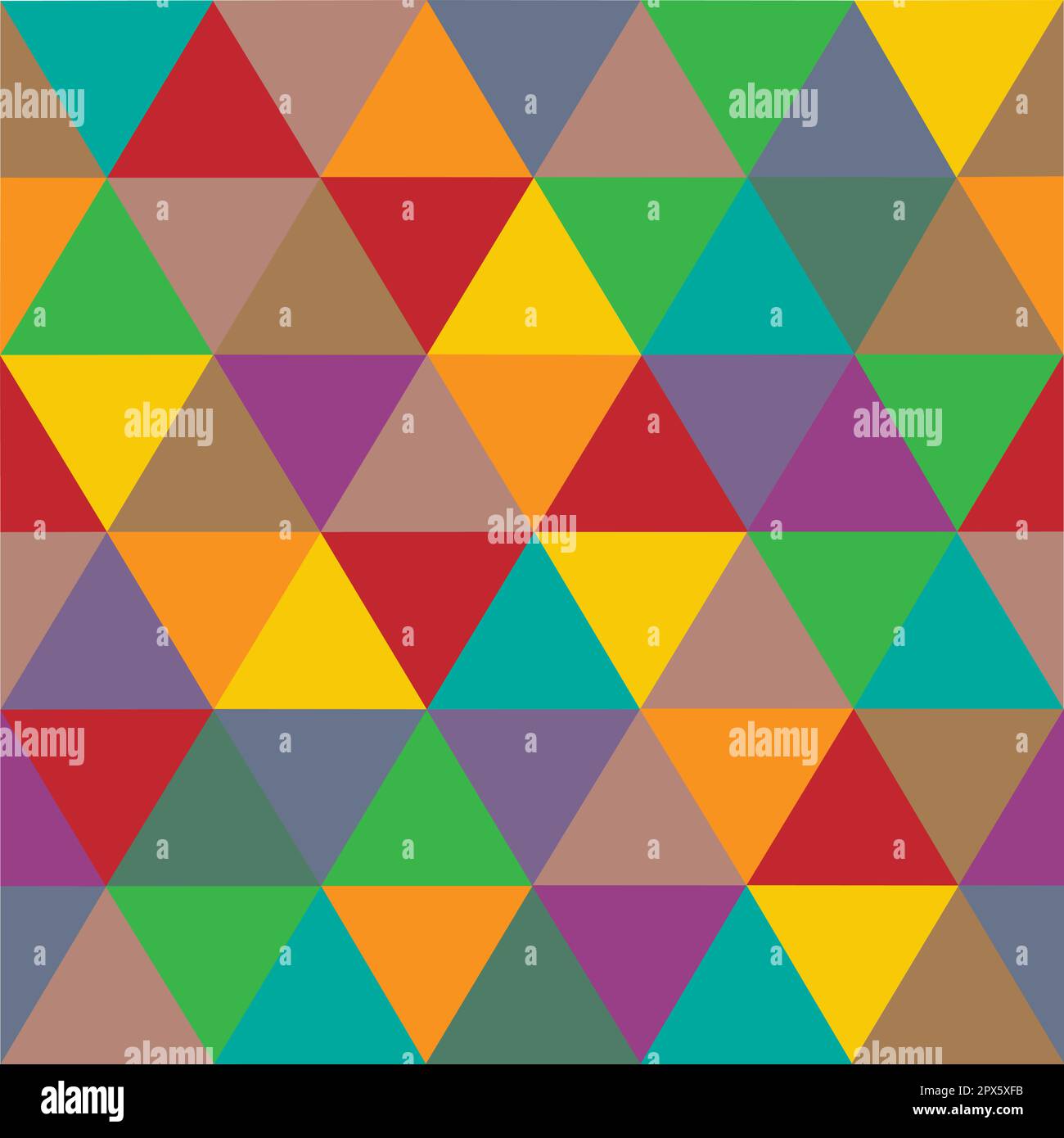 seamless background pattern geometric shapes on a yellow background abstraction textiles packaging. EPS10 vector Stock Vector