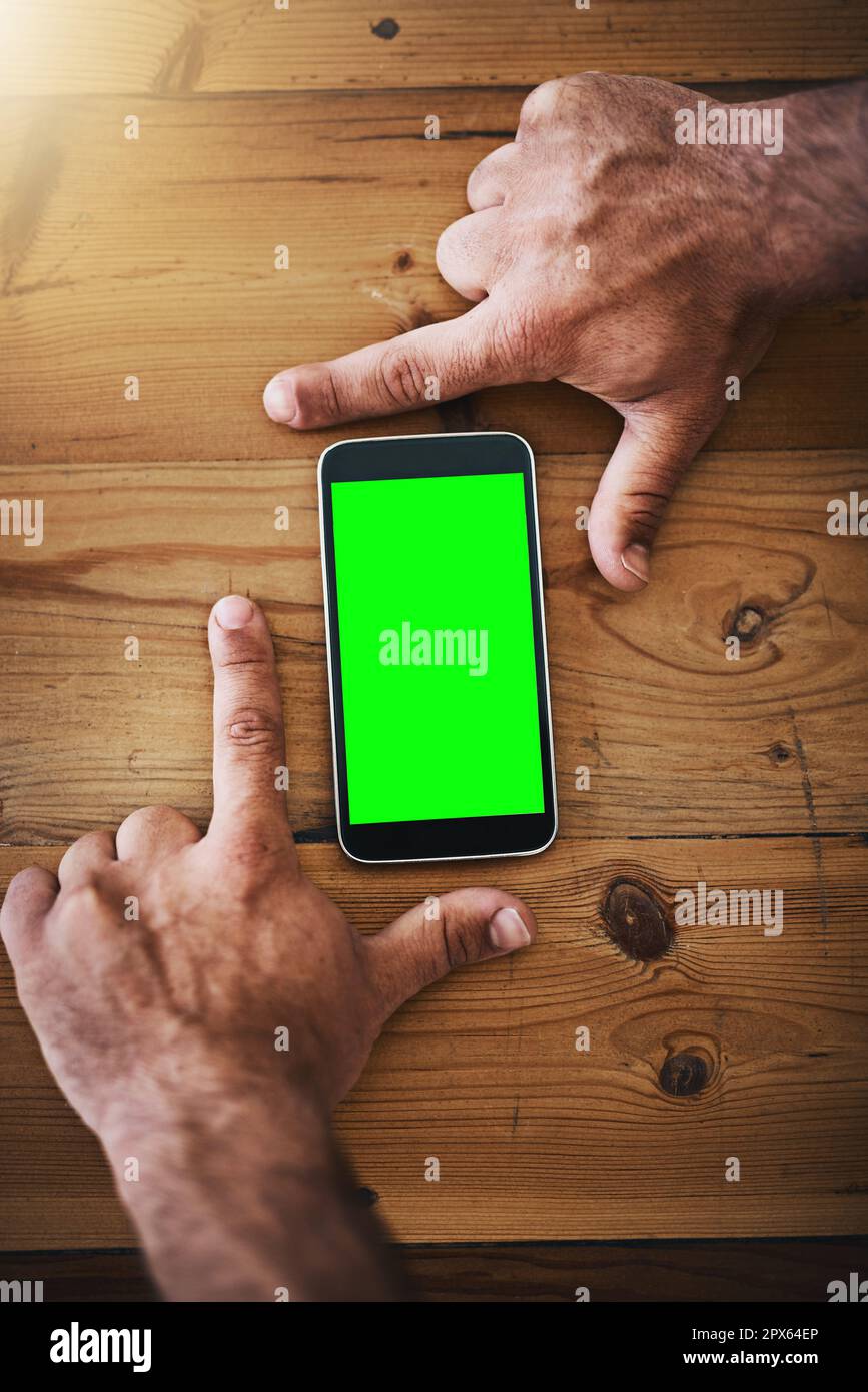 The newest app on the market. an unrecognizable businessman framing a