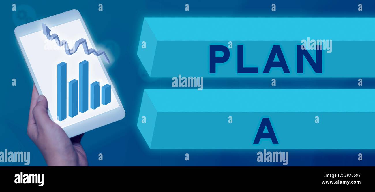 Text showing inspiration Plan A, Internet Concept ones original plan or ...