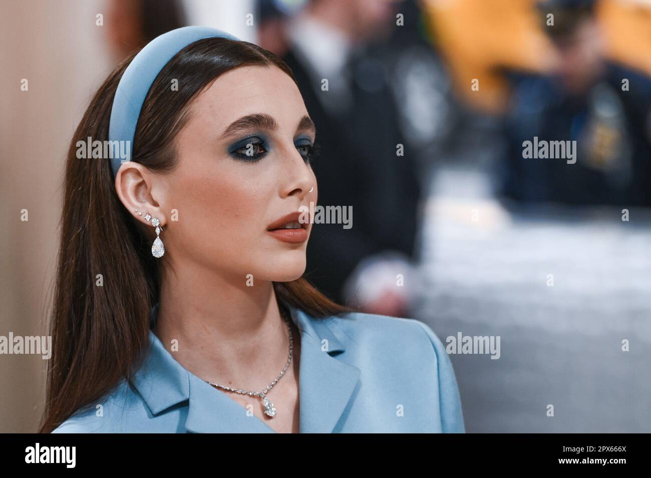 Met gala 2023 emma hi-res stock photography and images - Alamy