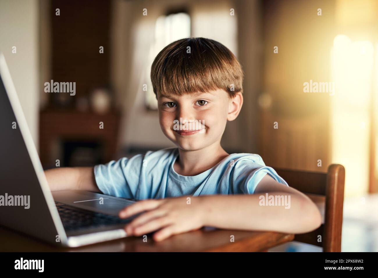 Technological kid hi-res stock photography and images - Alamy