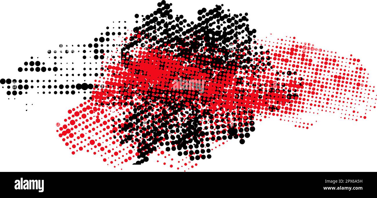 Grunge halftone background. Pop art background Stock Vector Image & Art ...