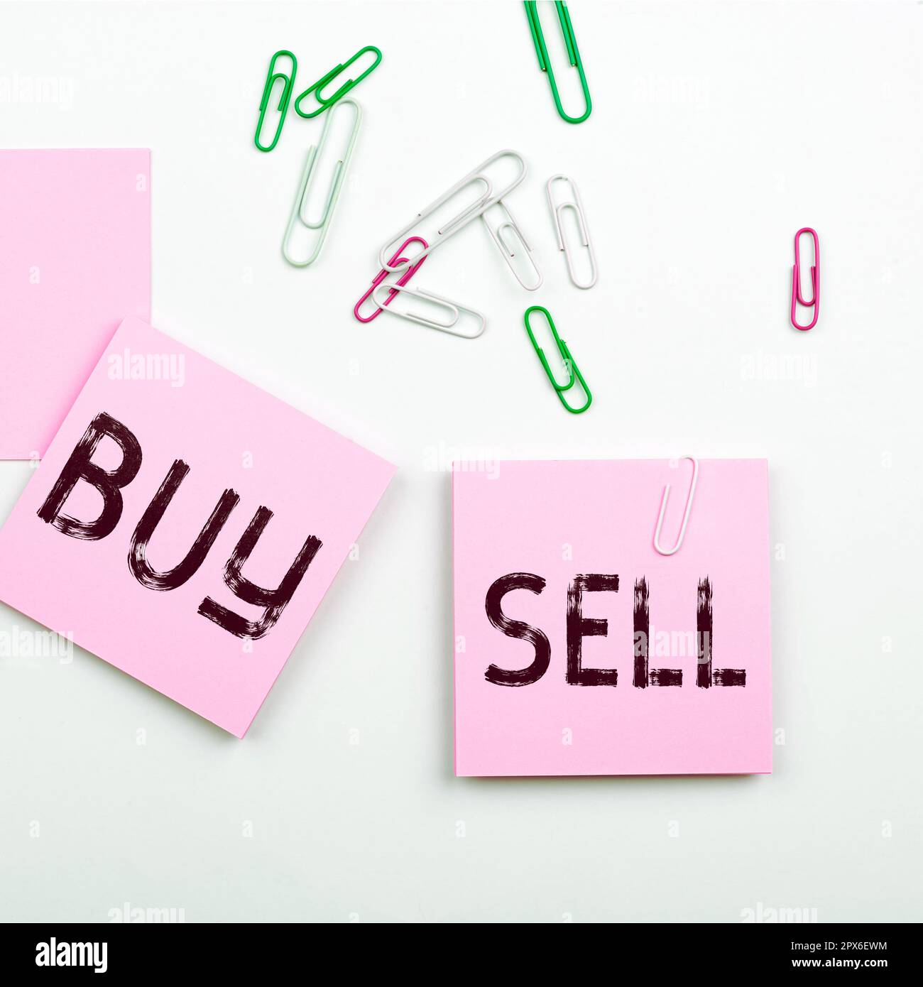 Inspiration showing sign Buy Sell, Business showcase The buying and
