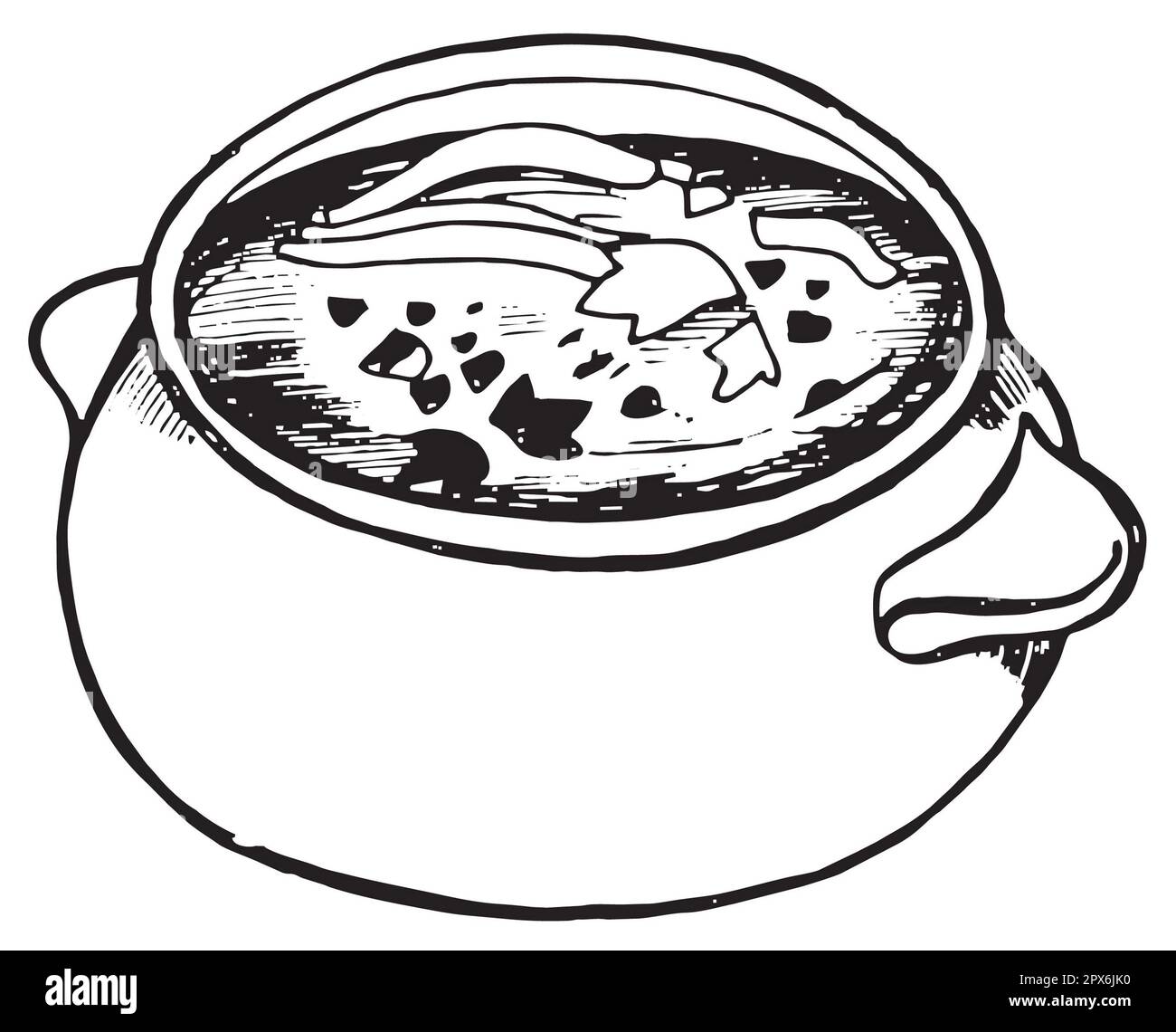 Drawing Minestrone Soup Potage Line art stone cold soup white png   PNGEgg