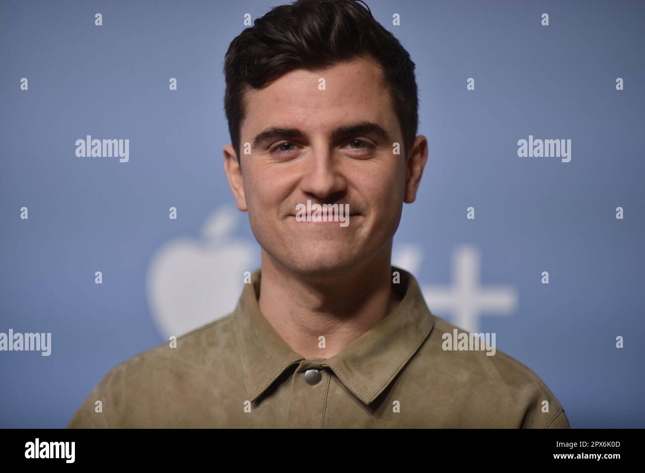 Billy Harris arrives at "Ted Lasso" Day on Monday, May 1, 2023, at Goya