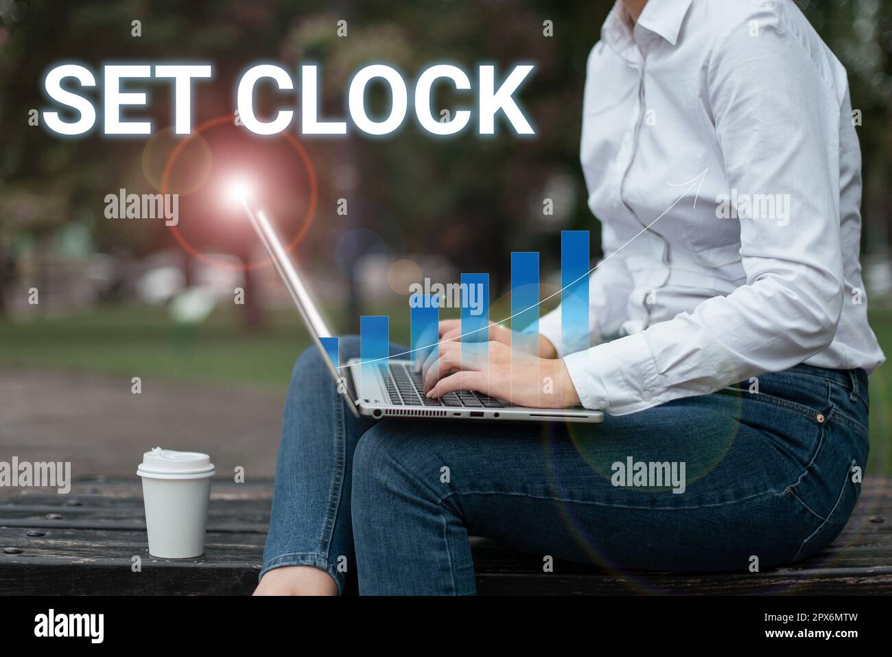 Text showing inspiration Set Clock, Business overview put it to the