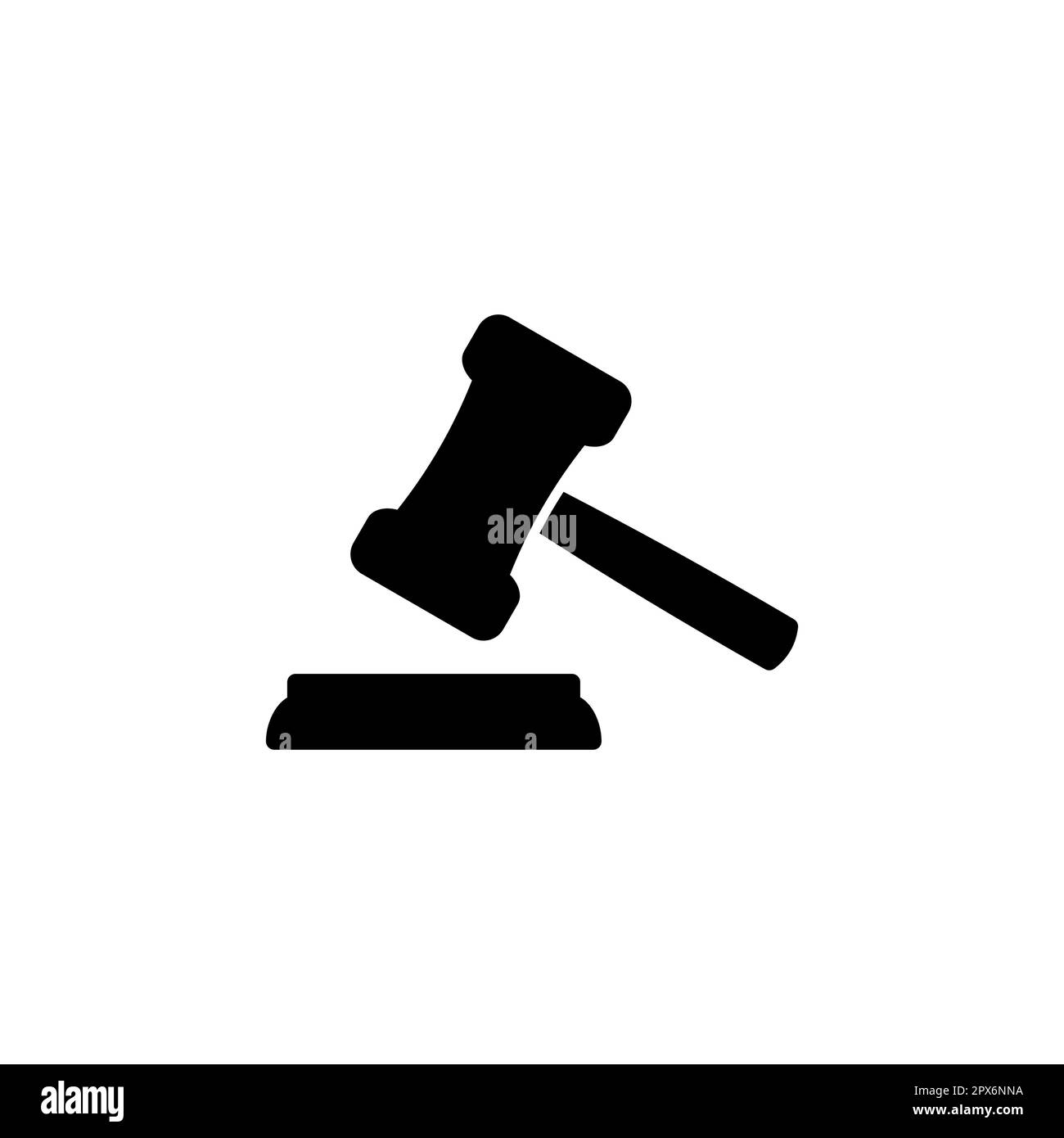 Gavel icon vector. judge gavel icon. auction hammer Stock Vector Image ...