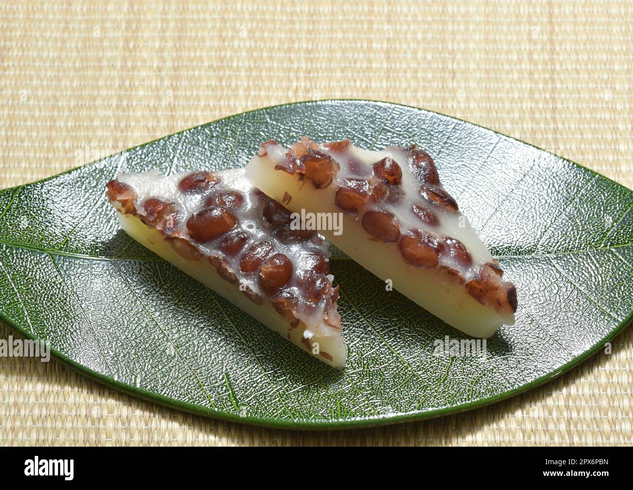 A picture shows one of wagashi, Japanese traditional confectionary
