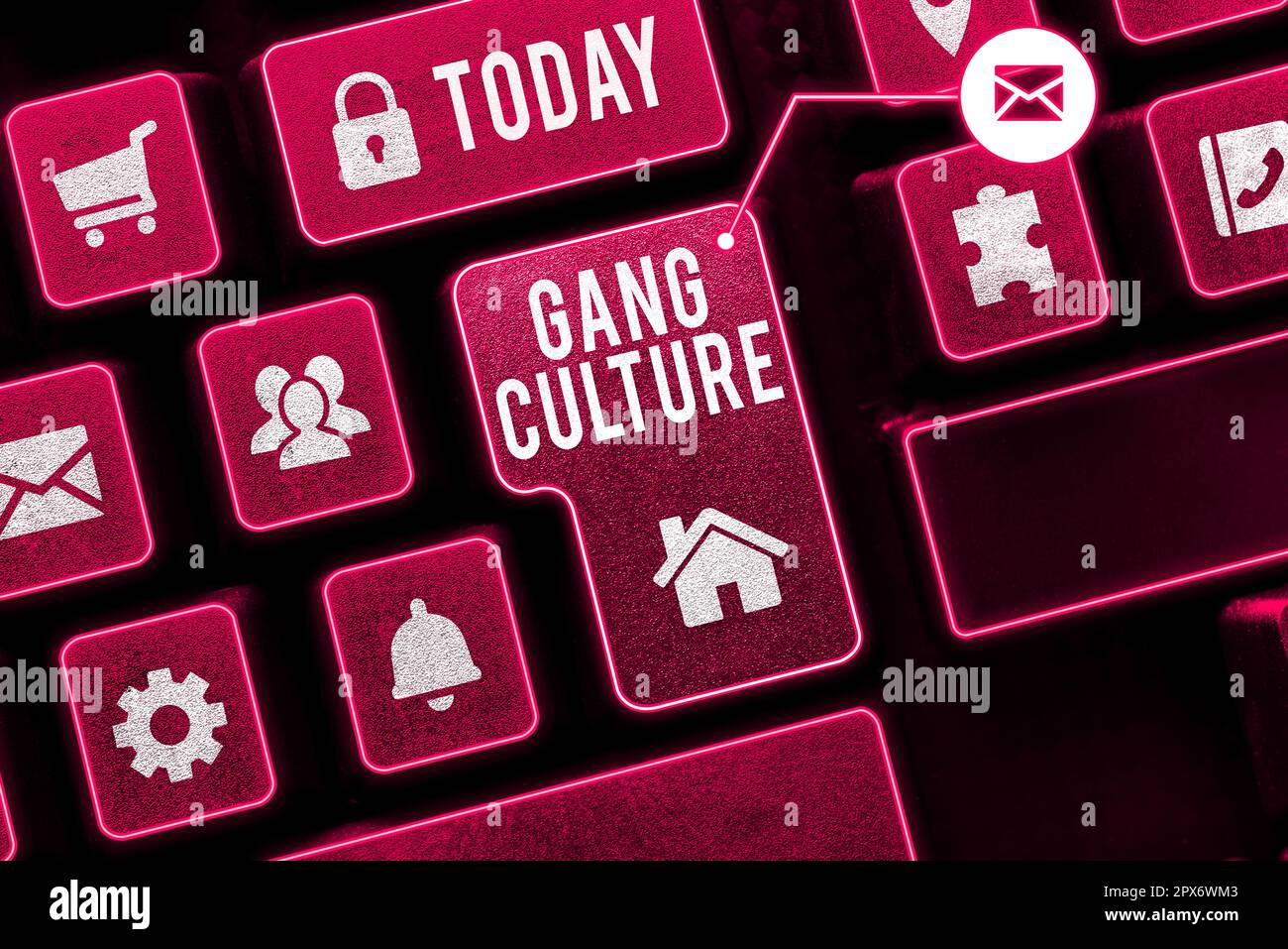 Writing displaying text Gang Culture, Business showcase particular ...