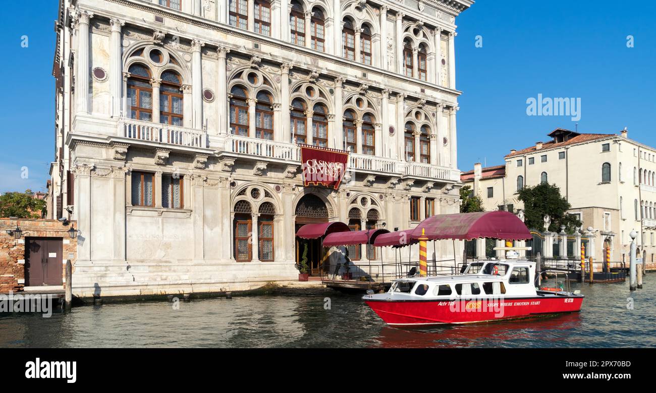 Casino de Veneza imagem de stock editorial. Imagem de perca - 52497379