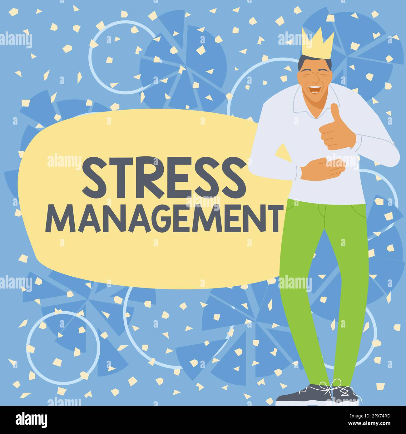 Sign displaying Stress Management, Concept meaning learning ways of behaving  and thinking that reduce stress Stock Photo - Alamy