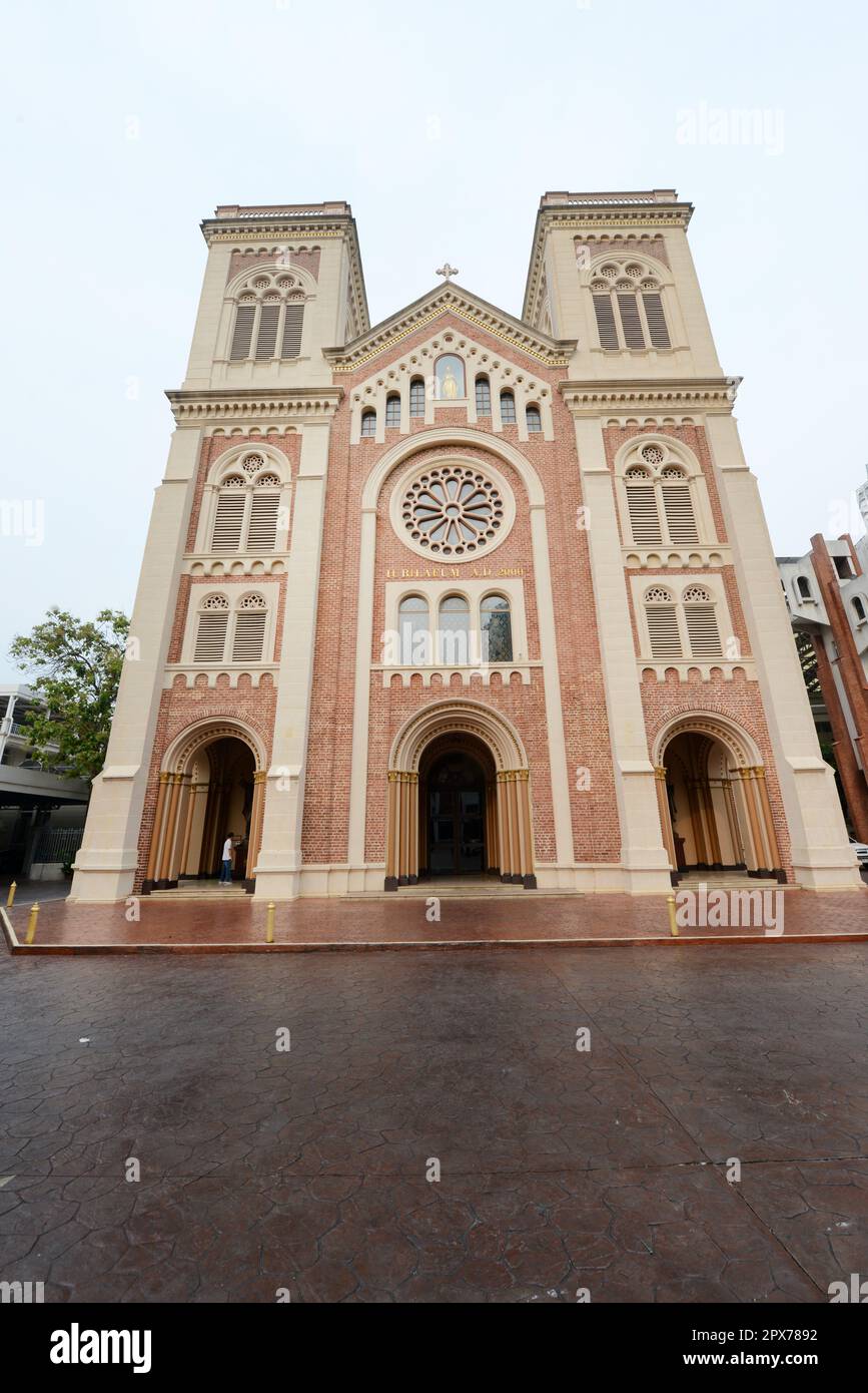 The Assumption Cathedral in Bangkok, Thailand. Stock Photo