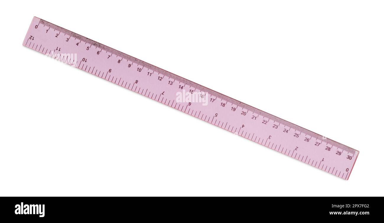 https://c8.alamy.com/comp/2PX7FG2/plastic-pink-ruler-isolated-on-white-top-view-2PX7FG2.jpg