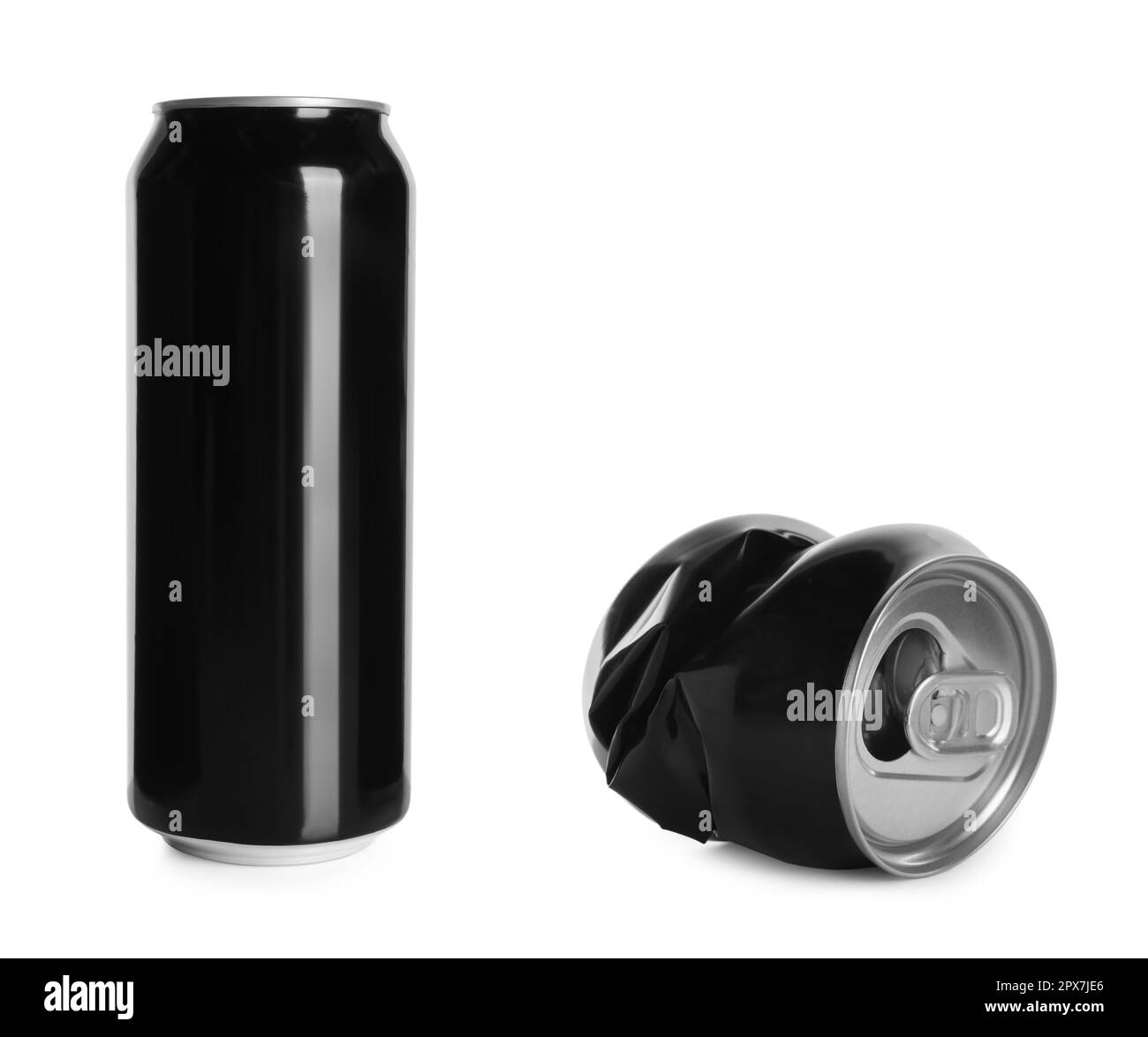 Crushed aluminum can Black and White Stock Photos & Images Alamy