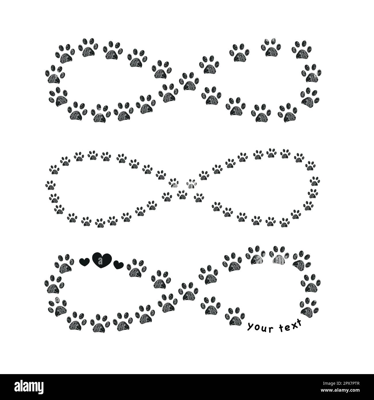 Simple Small Pattern Cute Black Personality Geometric Animal - Temu