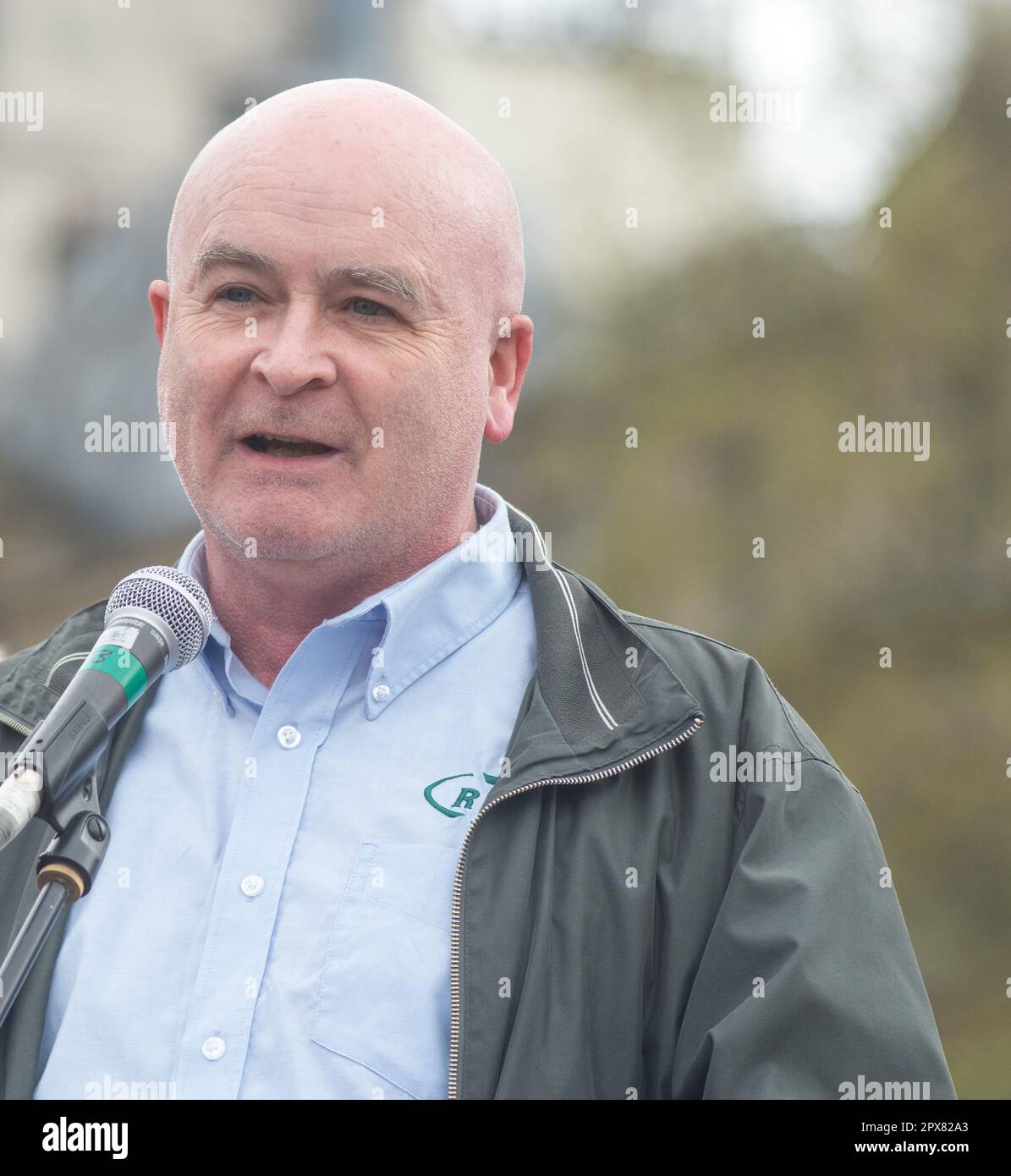 guest speaker at the international labour rally may day rmt general sec ...