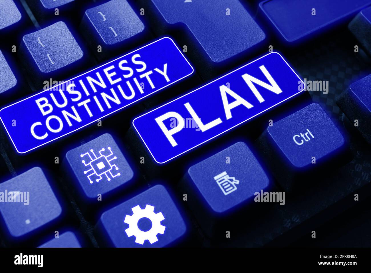 Conceptual display Business Continuity Plan, Conceptual photo creating ...
