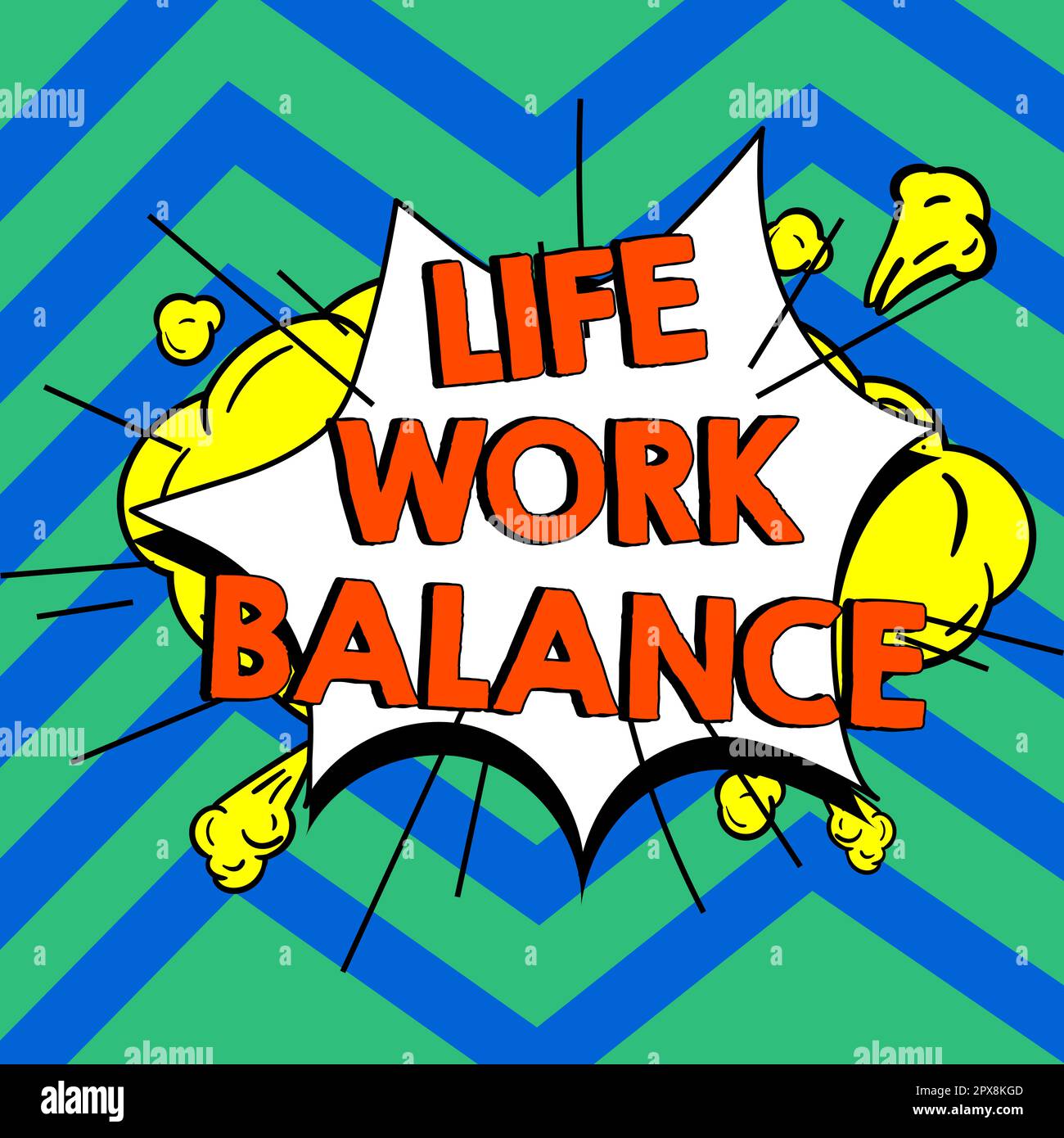 Handwriting text Life Work Balance, Business concept stability person ...