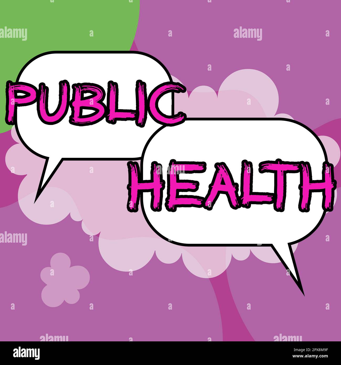 Hand writing sign Public Health, Business showcase Promoting healthy ...