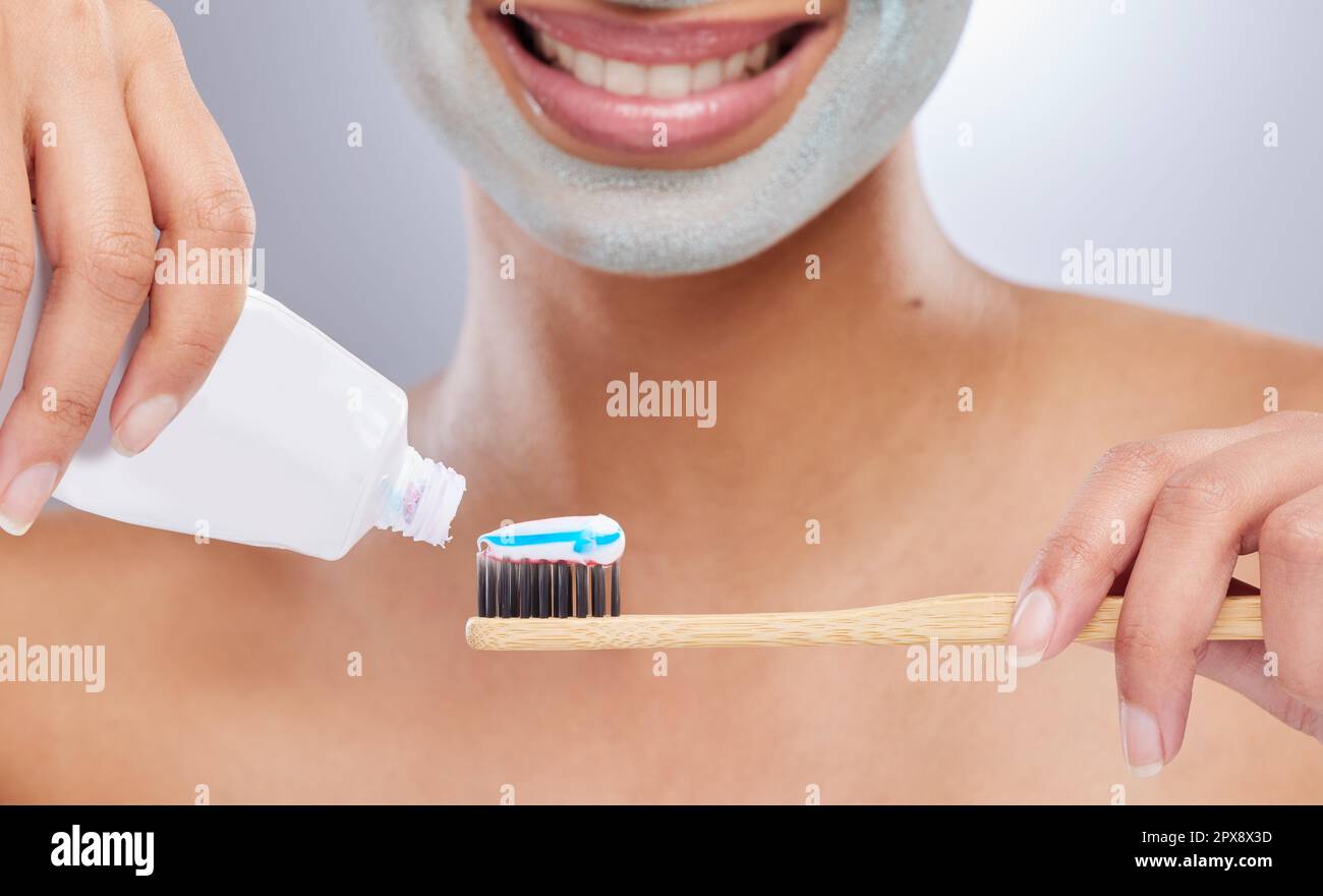 Take pride in your personal hygiene. an unrecognisable woman wearing a ...