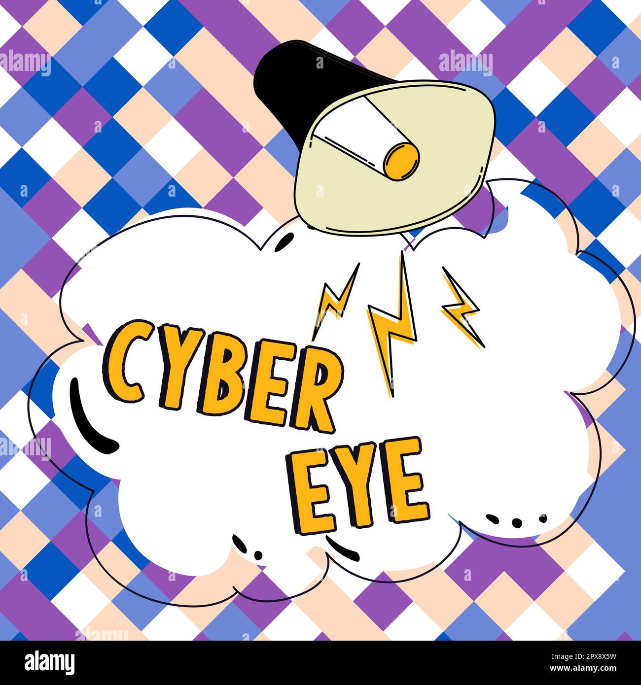 Inspiration showing sign Cyber Eye, Conceptual photo tool engages in ...