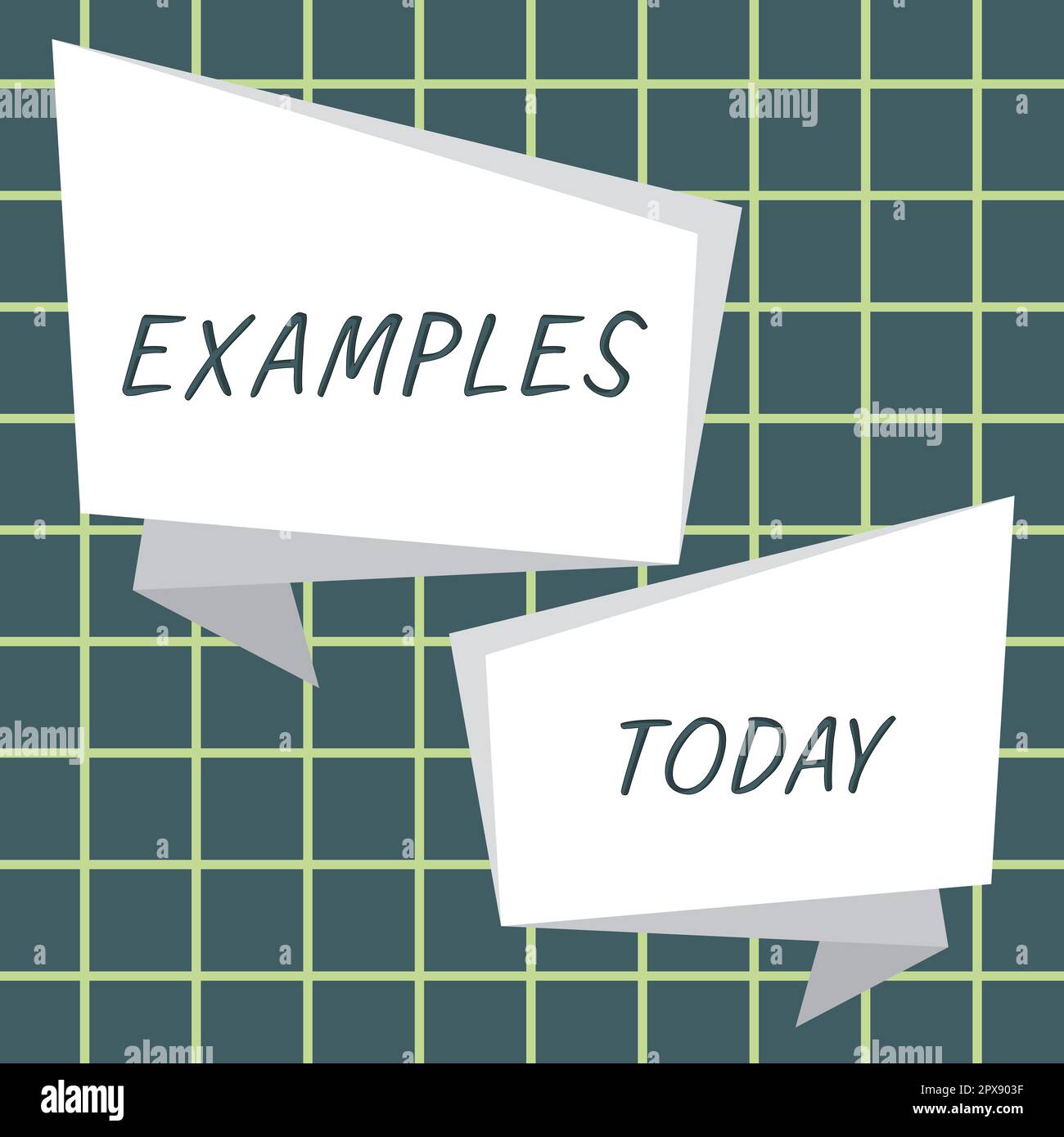 Text caption presenting Examples, Conceptual photo photo Sample Model ...