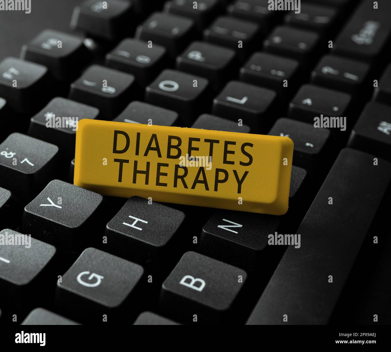 Text Sign Showing Diabetes Therapy Internet Concept Aim To Achieve Text sign showing diabetes therapy internet concept aim to achieve