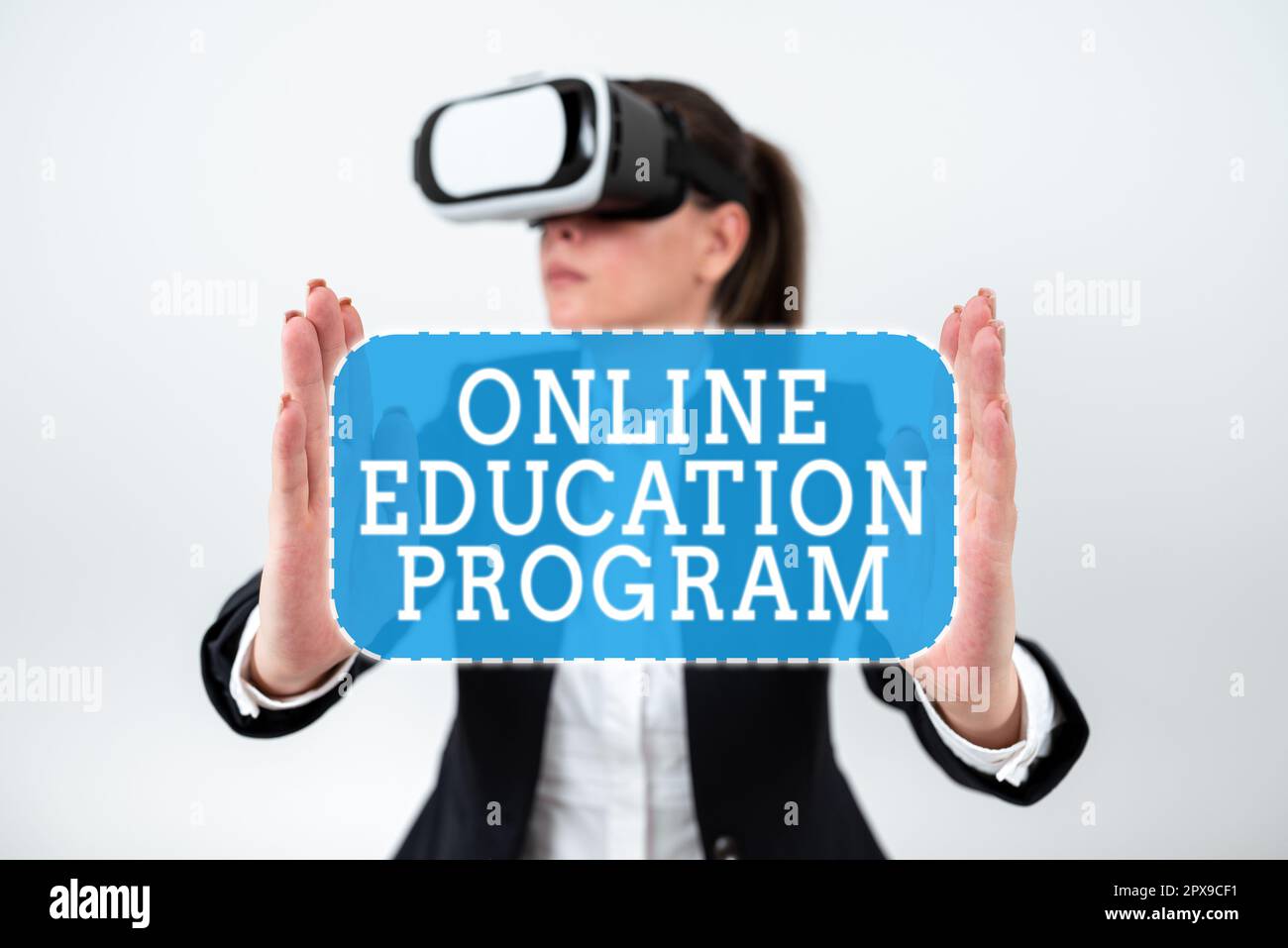 Conceptual display Online Education Program, Conceptual photo Software development and programming courses Stock Photo
