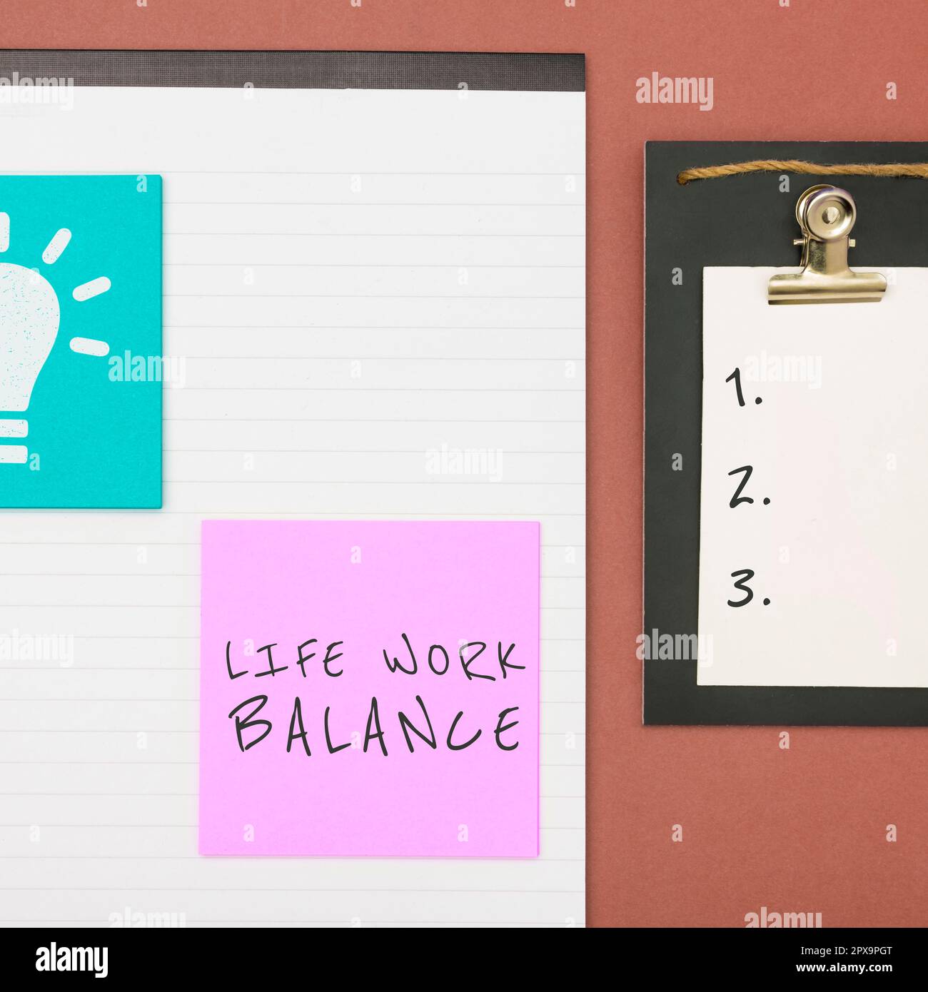 Hand writing sign Life Work Balance, Business concept stability person ...