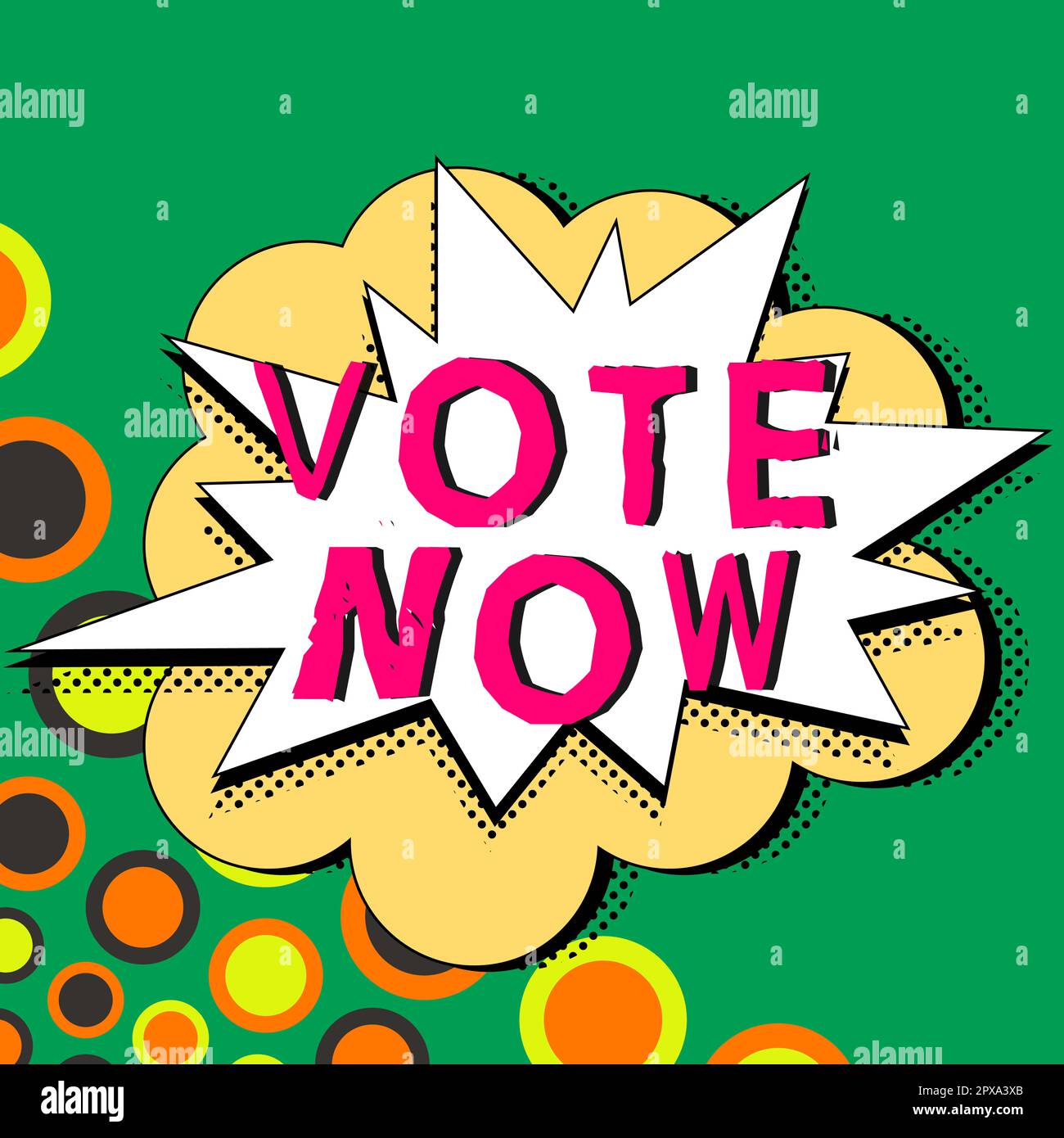 Text sign showing Vote Now Conceptual photo formal indication of Text sign showing Vote Now Conceptual photo formal indication of