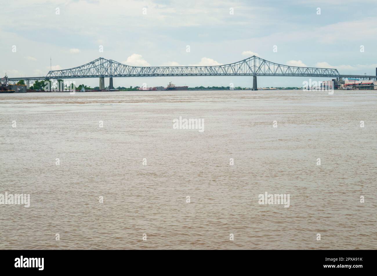 New Orleans skyline in Louisiana Stock Photo