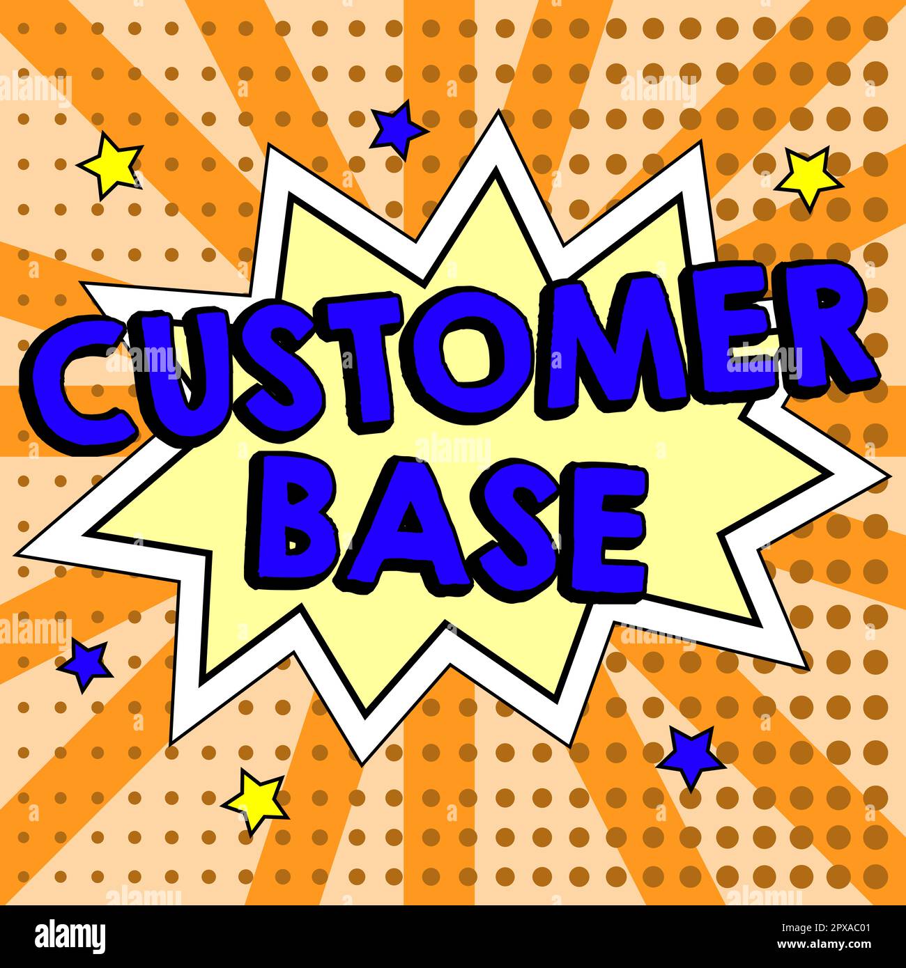 Customer Base Sign Hand writing sign Customer Base, Business idea encourage customers to ...