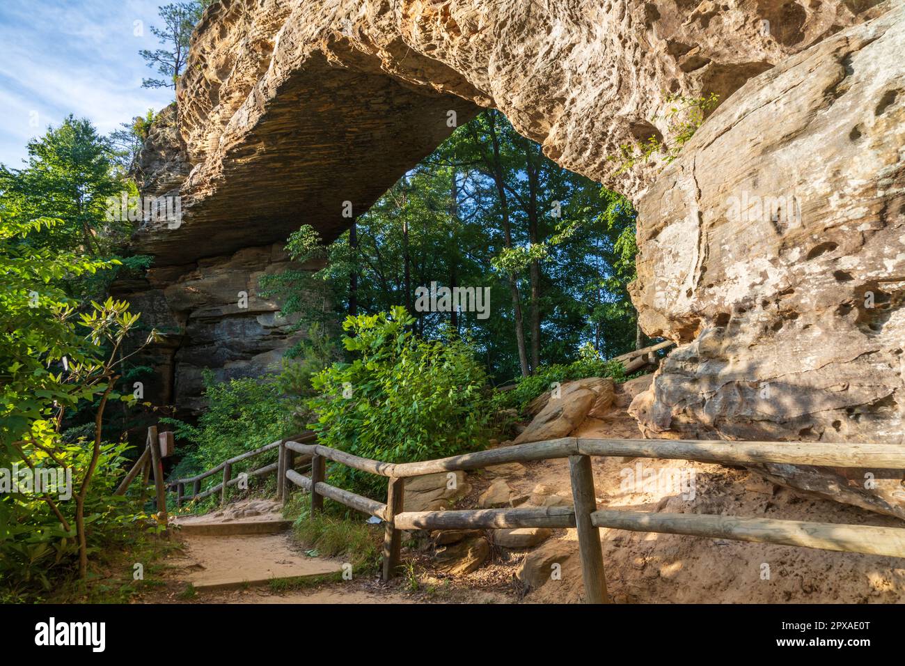 Natural Bridge State Resort Park in Kentucky Stock Photo - Alamy