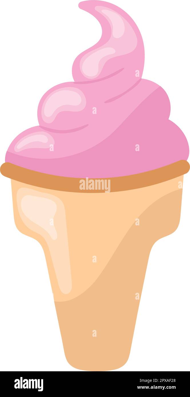 Melting ice cream cone Stock Vector Image &amp; Art - Alamy