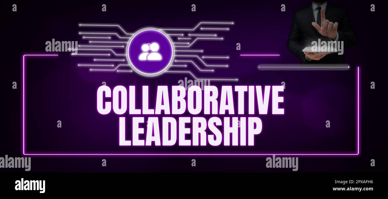 Conceptual display leadership word hi-res stock photography and images ...