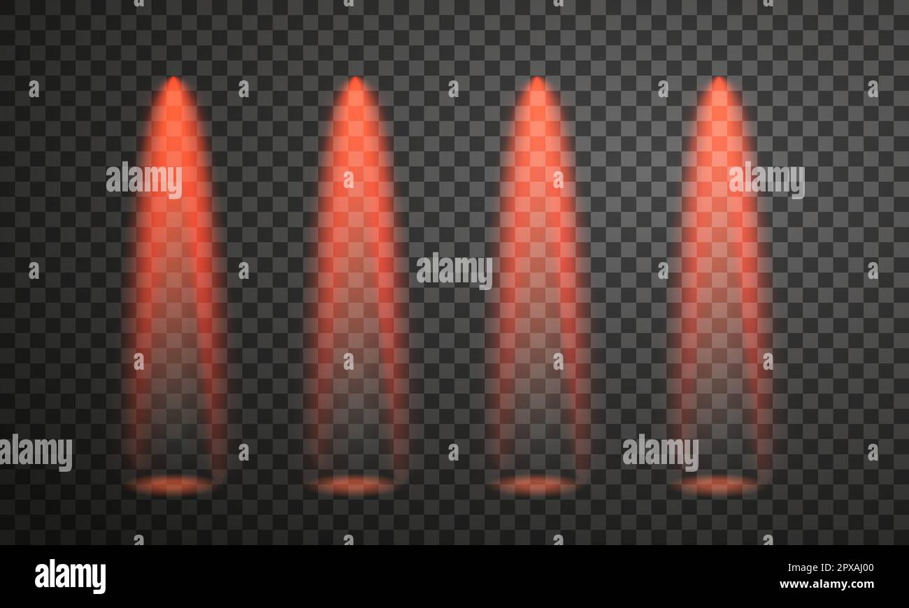 Soft red lights. Vector illustration Stock Vector Image & Art - Alamy
