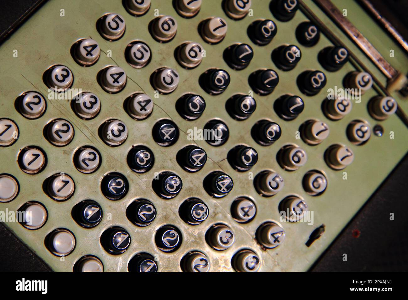 old computer keyboard as part of computer history Stock Photo Alamy