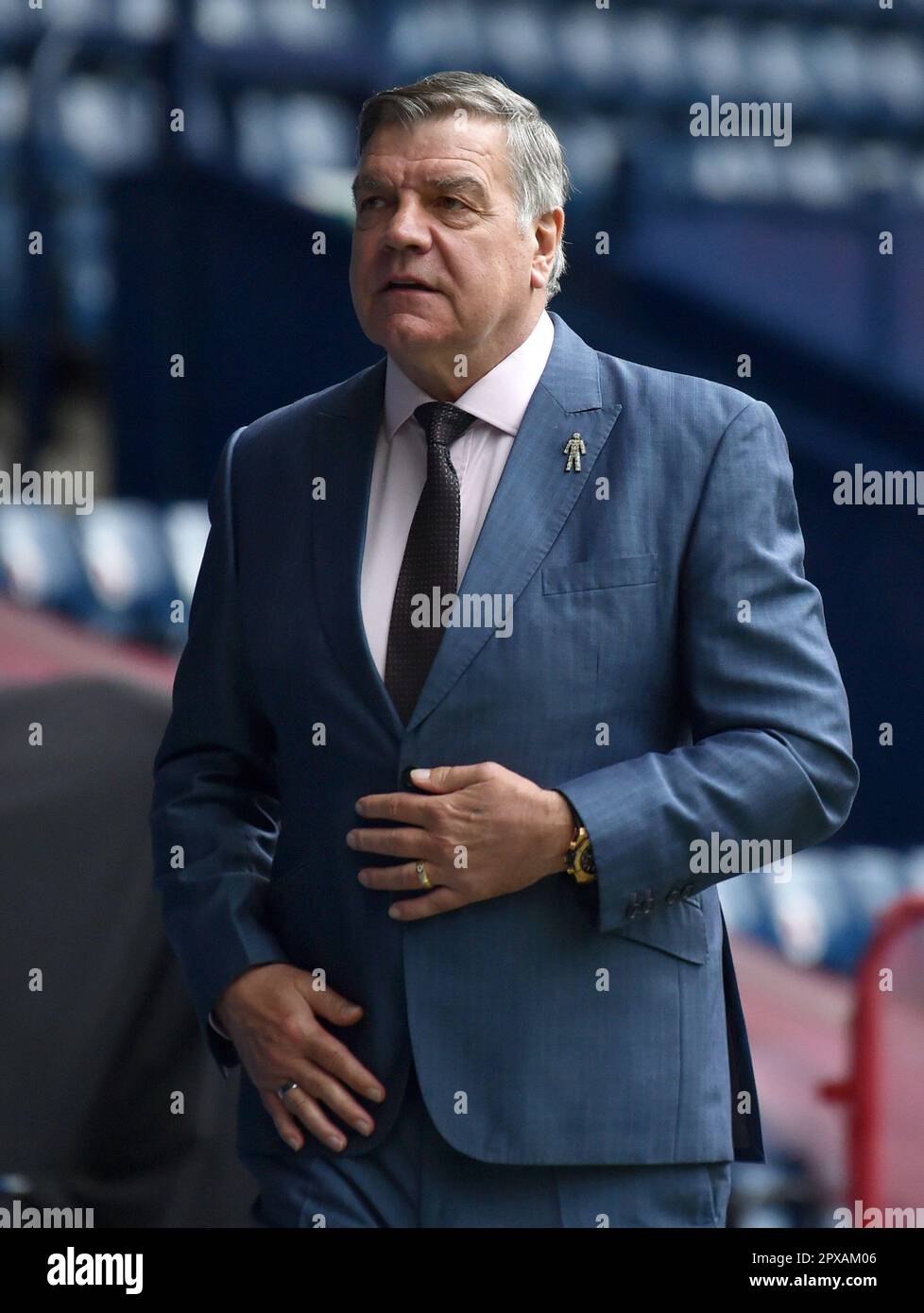 File photo dated 16-05-2021 of Sam Allardyce. Leeds are considering sacking Javi Gracia after just two months in charge, according to reports, with Sam Allardyce said to be among the names in the frame to replace him. Issue date: Tuesday May 2, 2023. Stock Photo