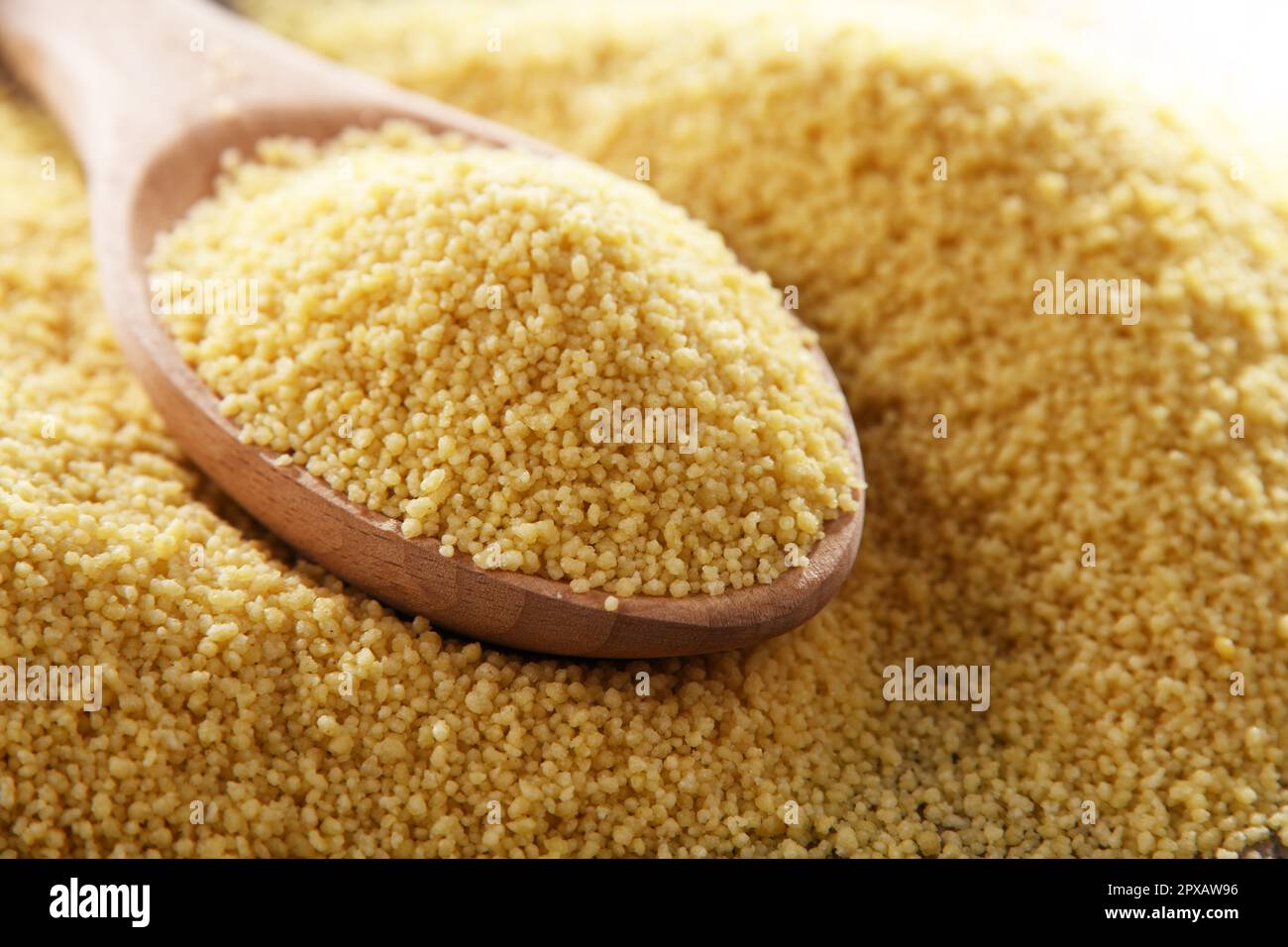 Composition with uncooked couscous Stock Photo Alamy