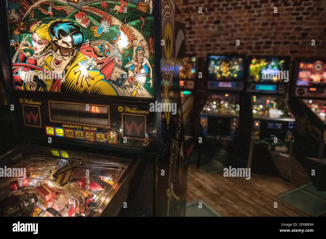 Pinball arcade culture hires stock photography and images Alamy