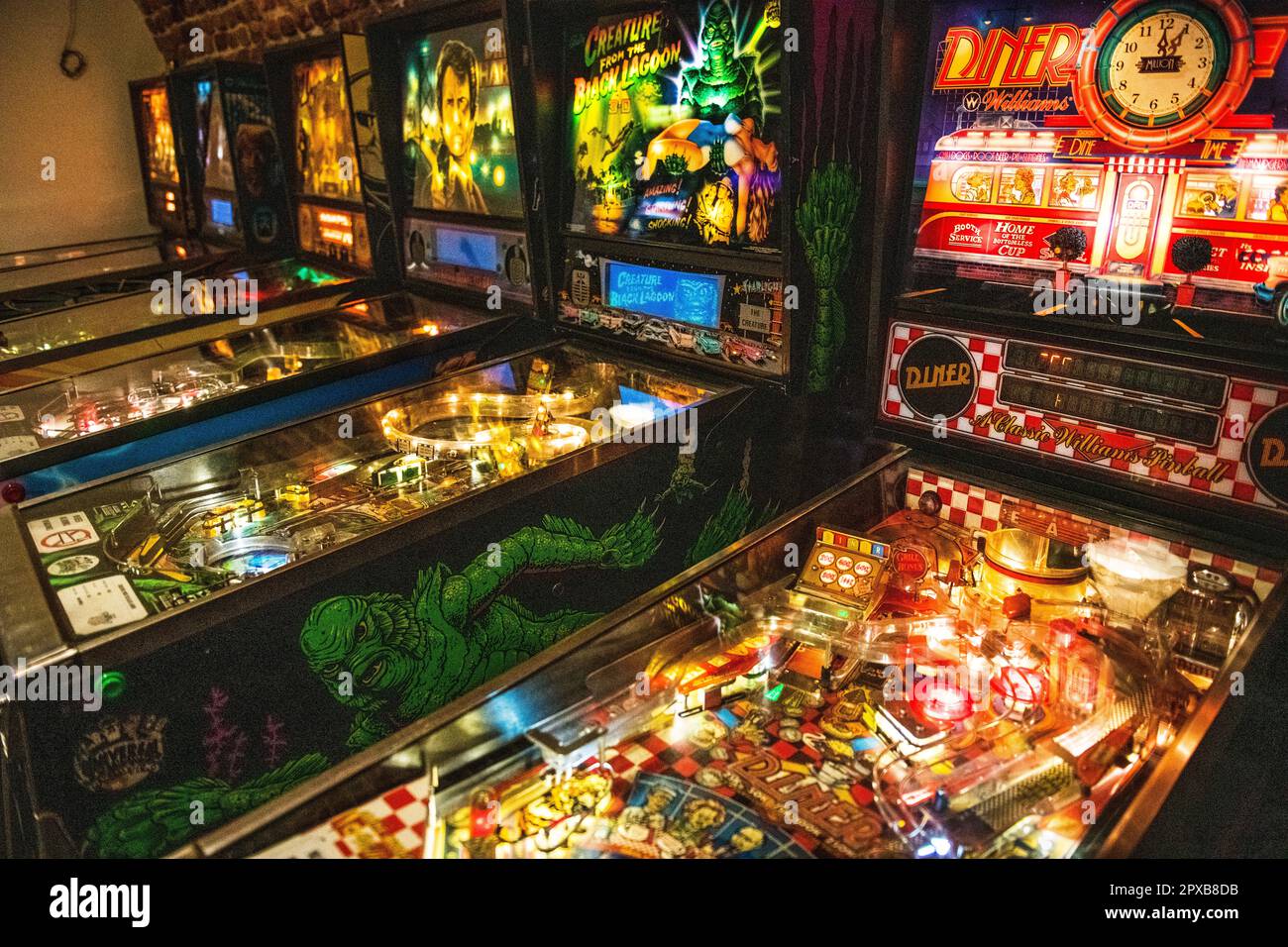 Pinball arcade culture hires stock photography and images Alamy