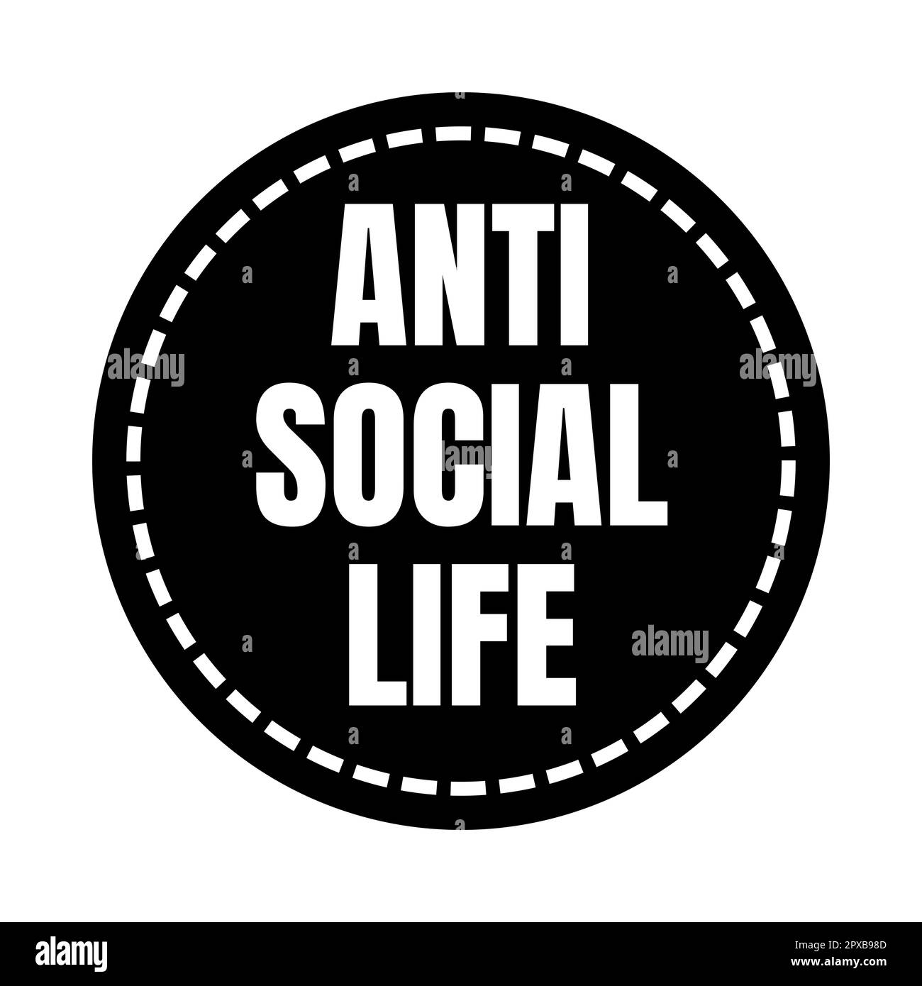 Anti Social Life Symbol Icon Stock Photo Alamy anti-social-life-symbol-icon-stock-photo-alamy