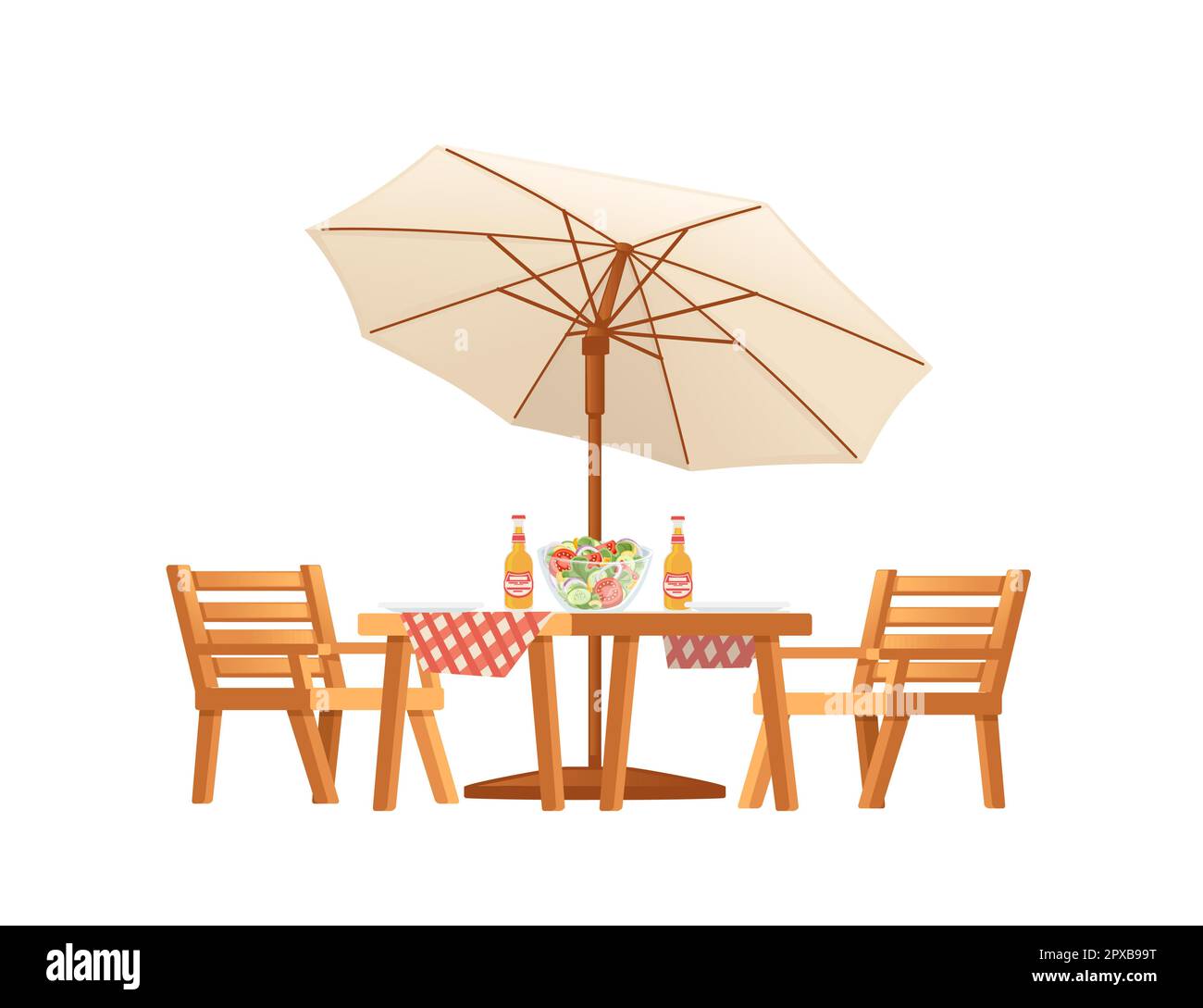 Cafe table on sale with umbrella