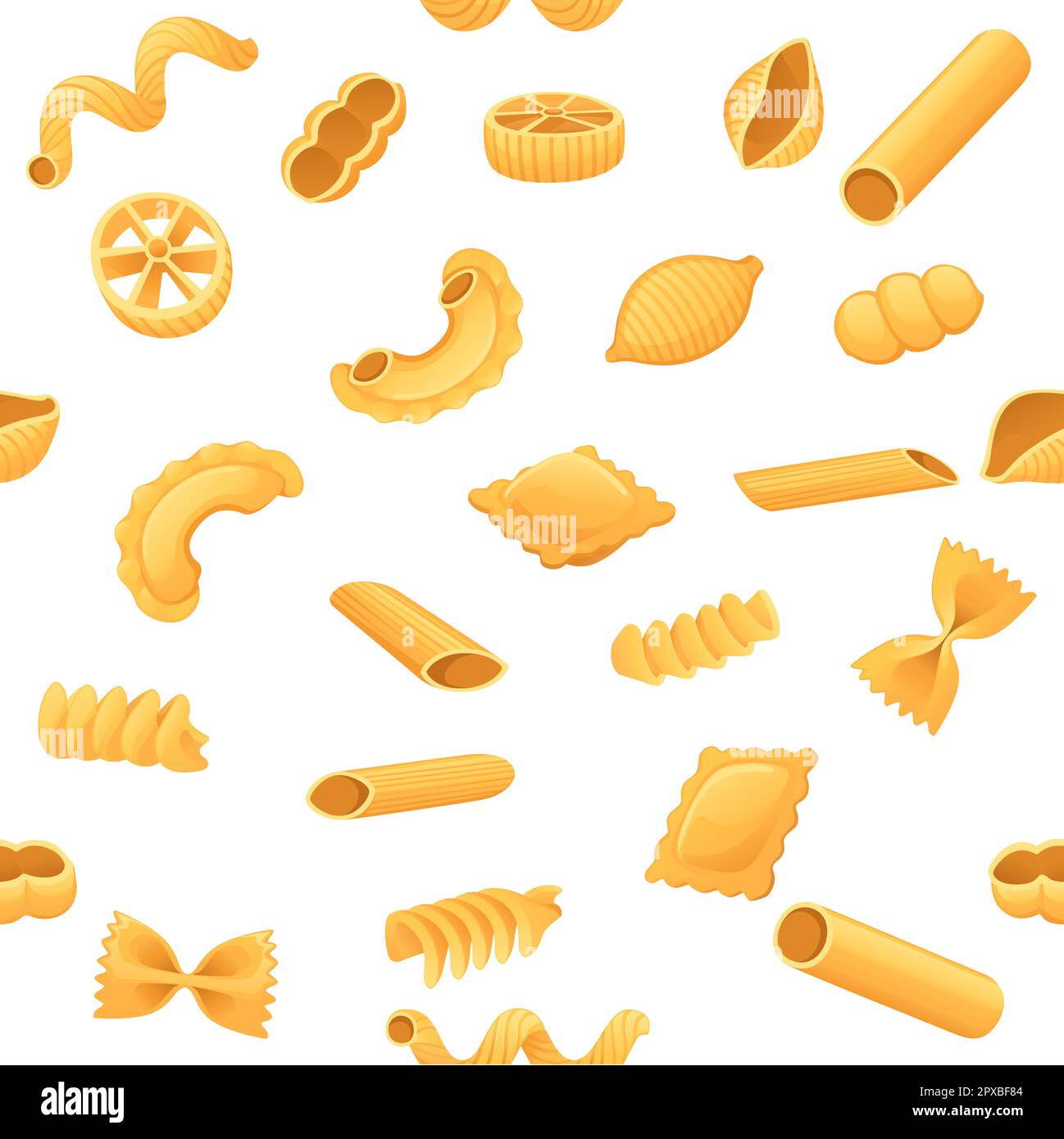 Pasta types Stock Vector Images - Alamy