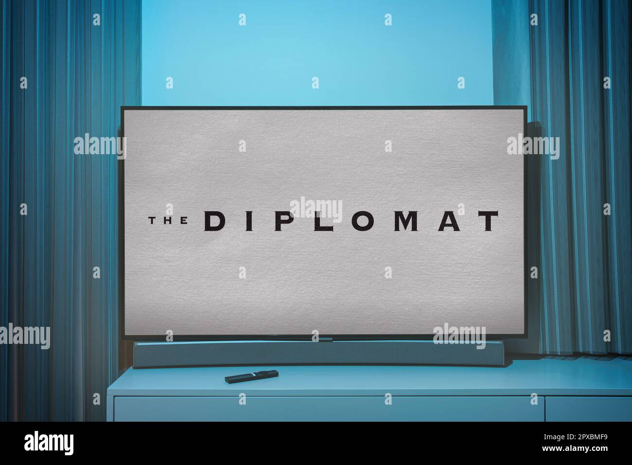 Kaunas, Lithuania - 2023 May 2: Popular Netflix Television show The