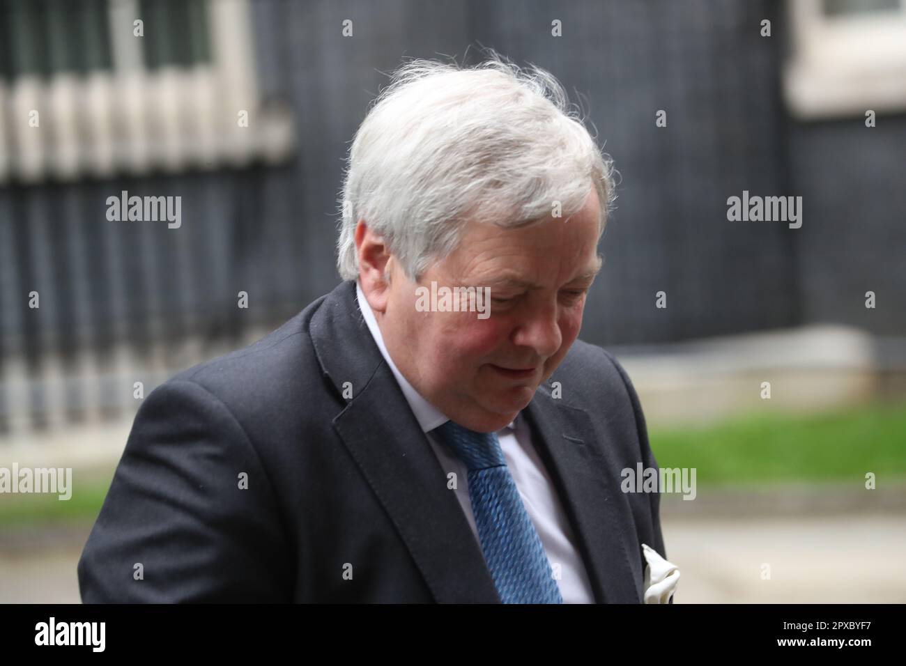 London, UK. 2nd May, 2023. Lord True, Leader of the House of Lords leaves after the Cabinet Meeting Downing Street No 10. Credit: Uwe Deffner/Alamy Live News Stock Photo